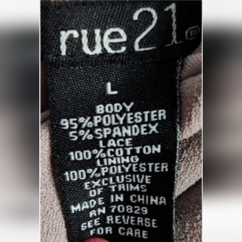 Rue21 Women's Lavender Strappy Dress Size Large - Picture 3 of 6